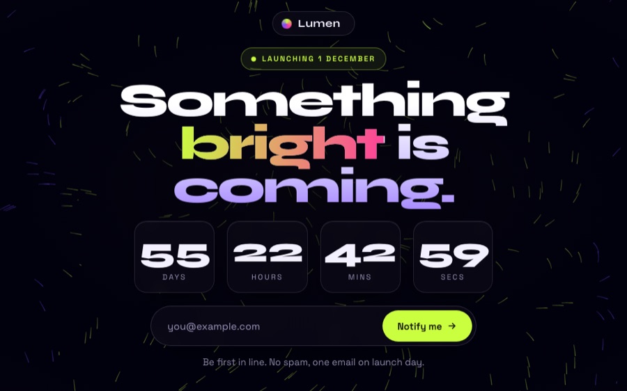 Coming Soon preview