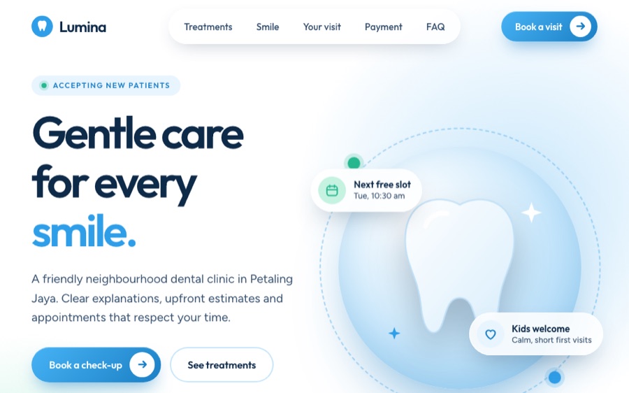 Lumina Dental preview