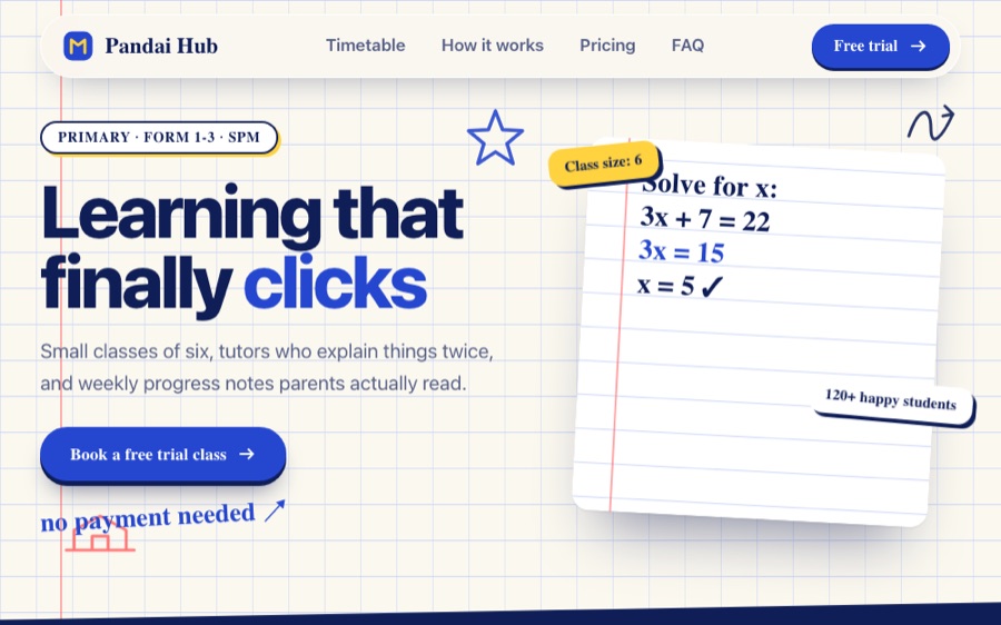Tutor Hub preview