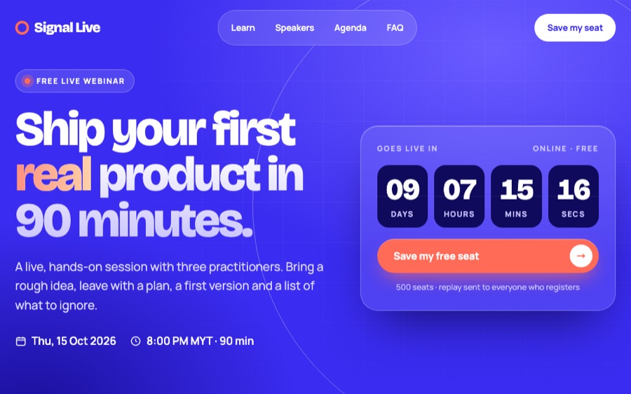 Webinar Live preview
